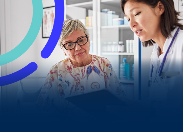  Doctor And Patient Discussing Cancer Biomarker Testing Options Hero Banner